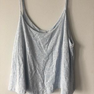 Brandy Melville Light blue flowy tank top